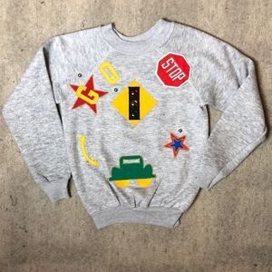 Vintage 1980’s “Stop Go” Patch sweatshirt